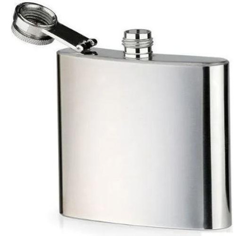 Cantil De Bolso Aço Inox Weeze 200ml