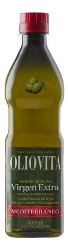 Pack X3 Aceite De Oliva Oliovita Mediterraneo Pet 500 Ml