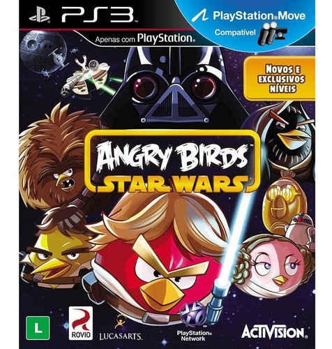 Angry Birds Star Wars Ps3 Original Lacrado Em Português!