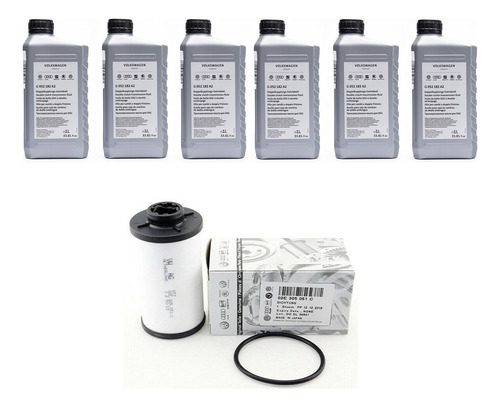 Kit Troca Óleo Cambio Dsg 6 Dq250 Audi Tt 2011 A 2014