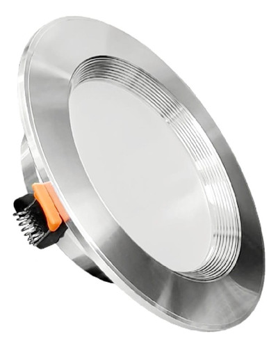 10pz Plafón Led 18watts Bote 12cm Satinada 3 Temperaturas