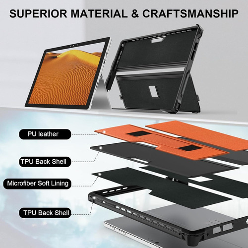 Funda Protectora Tablet Surface Pro 7+/7/6/5/4 /3