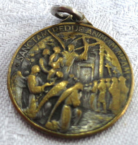 Antigua Medalla Religiosa Roma 1950 Jubileo Pio Xll B10