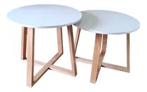 Comprar Set Mesas Ratonas Nórdicas Gervasoni X2 Madera Paraiso