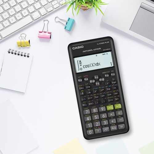 Casio Fx570es Plus 2da Edition Calculadora Científica 417fun Negro