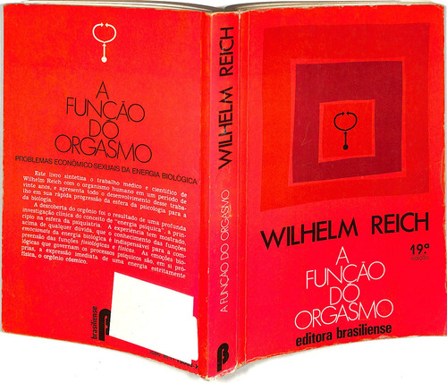 Wilhelm Reich - A Função Do Orgasmo (Usado)