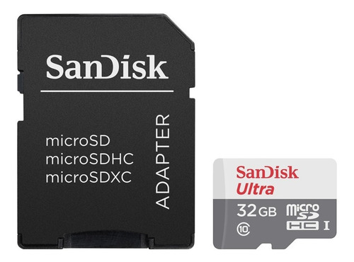 Imagen 1 de 10 de Memoria Microsdhc Sandisk 32gb +adaptador Outlet Abierta
