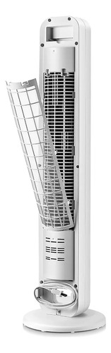 Ventilador Torre Wifi Inteligente 5 Velocidades Omnibreeze 26 Cm 60 Blanco Negro Plástico 1