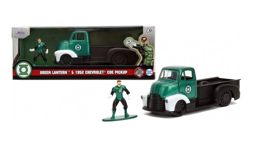 Jada 33093 1:32 Hwr 1952 Chevy Pickup W / Green Lantern