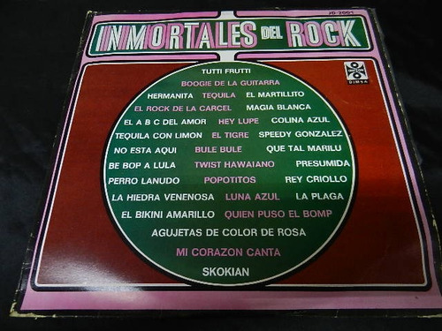 Inmortales Del Rock Lp