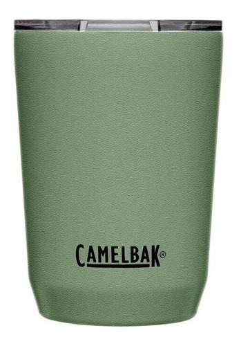 Copo Térmico Thumbler Com Tampa Aço Inox 350ml Camelbak Cor Verde