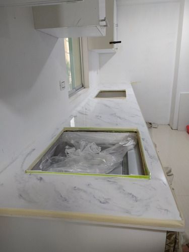 Imagen 3 de 10 de Porcelanato Liquido Resina Epoxica Pisos, Topes, Mesas