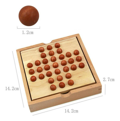 Juego De Mesa De Solitario De Mármol, Juego Familiar