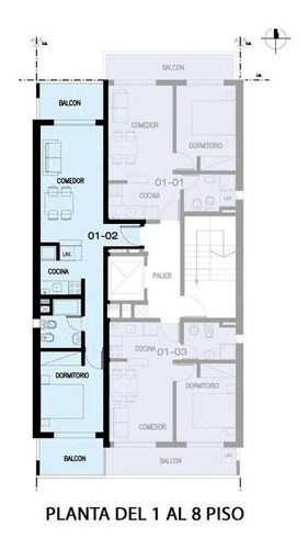 Imagen 2 de 14 de Juan Jose Paso 1200 - 1 Dormitorio En Venta En Rosario