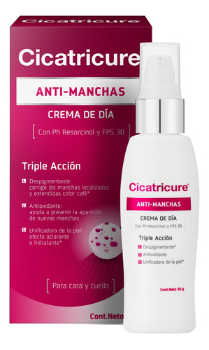 Cicatricure Antimanchas Crema Con Resorcinol X 50g