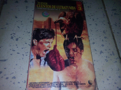 Tales From The Crypt Volumen 1, 2, Y 3 En Vhs Buen Estado (Usado)