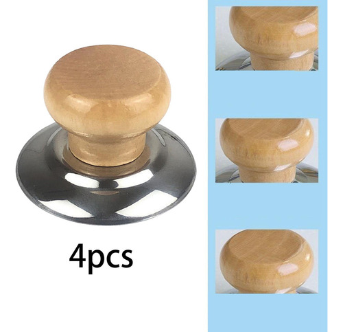 Pomos Para Tapas De Ollas, 4 Paquetes, Asas De Sujeción