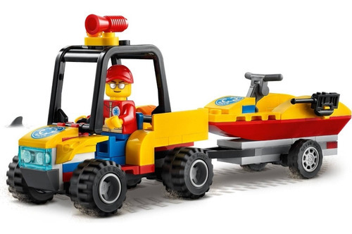 Lego® City - Quad De Rescate Costero (60286