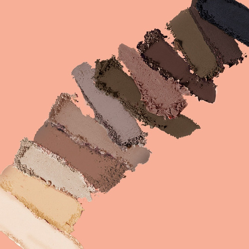 Paleta De Sombras Para Ojos Matte 12 Tonos Bys Cosmetics Color de la sombra Multicolor