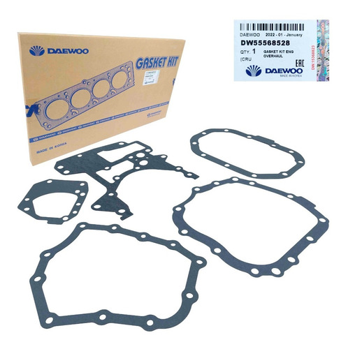 Imagen 2 de 9 de Kit Juego Empacaduras Chevrolet Cruze 2011 2012 2013 Origina