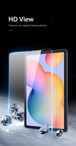 Imagen 9 de 9 de Samsung Galaxy Tab S6 Lite 10.4 Lámina Vidrio Templado Dux