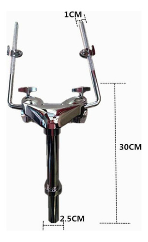 Tom Drum Holder Mount Soporte De Hardware De Porta Doble