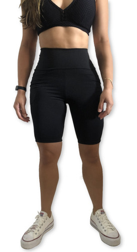 Imagem 4 de 5 de Bermuda Academia Fit Bolso Para Smartphone Top