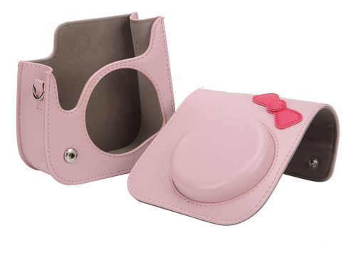 Bolsa De Ombro Para Câmera Em Couro Pu Antidrop Retro