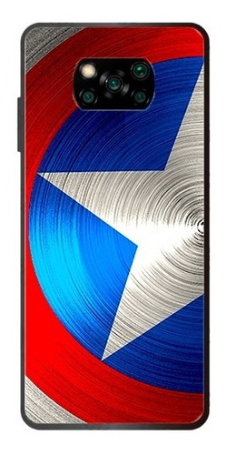 Case Funda Para Xiaomi Poco X3 X3 Pro X3 Nfc Capitan America