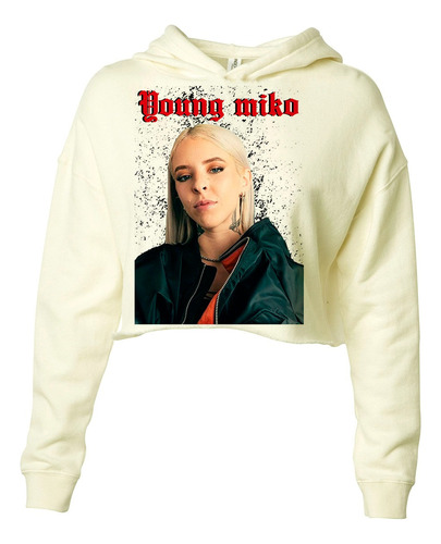 Top Crop Sudadera Crop Top Young Miko Iconic Bitchxx