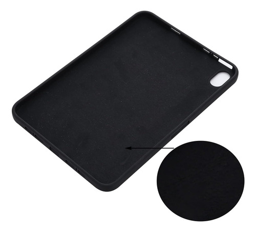 Funda De Silicona For iPad Mini 7 (a17 Pro) 2024/mini 6 8.3