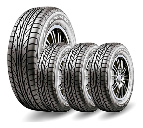 Neumático 195/60x15 Firestone Firehawk 900 Por 4 Unidades