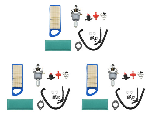 3x 791858 Carburetor For 792358 791858 794572 799727 Lawn Tr