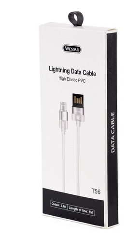 Cable Carga Datos Usb Wesdar T56 High Elastic Pvc