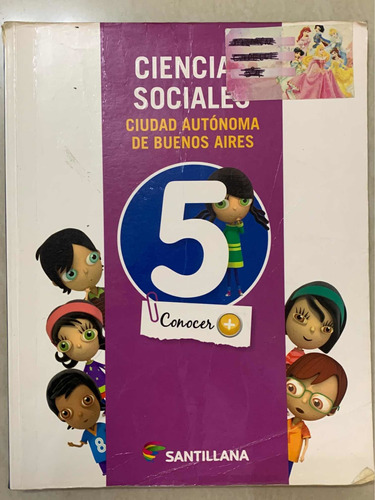 Ciencias Sociales 5 - Conocer + Ed. Santillana