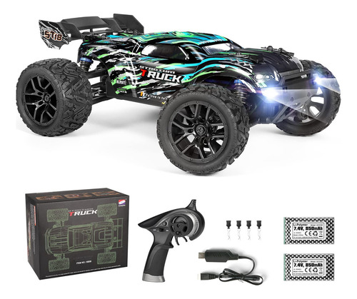 Coche Rc Todoterreno 36 Km/h 4wd Escala 118 Impermeable