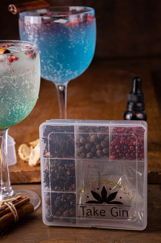 Imagem 4 de 5 de Kit Gin Tônica 9 Especiarias Para Drinks - Bombay Take Gin