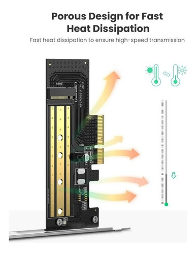 Tarjeta De Expansión M.2 Nvme A Pci-e 3.0 X 4 32gbps (Usado)