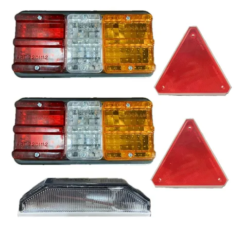 comprar Kit Homologacion Trailer - Faros Triangulos Luz Patente