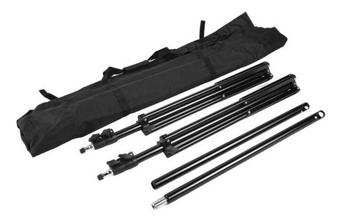 Imagem 8 de 10 de Suporte Fundo Infinito Fotográfico + 5 Grampos Newborn Ys502