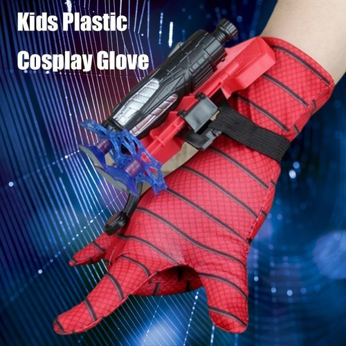 Guante De Plástico Para Cosplay De Dardos Spider Man Lanz