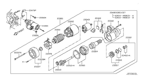 Motor Arranque Nissan Quest Año 95 Compro