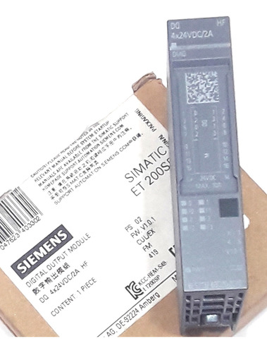 Modulo Saidas Digitais 6es7132 6bd20 0ca0 Simatic Siemens