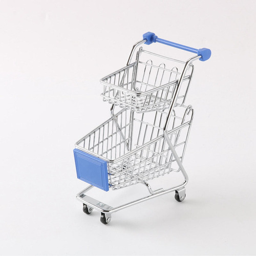 . Mini Carrito De Compras Carrito De Compras Para Azul