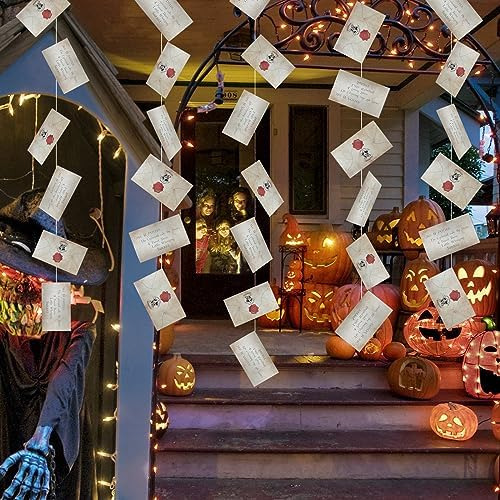 Paquete De 4 Decoraciones Para Fiestas De Halloween, Pancart