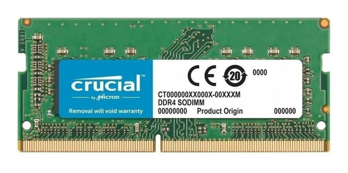 Memoria Ram 4gb 1x4gb Crucial Ct4g4sfs8266