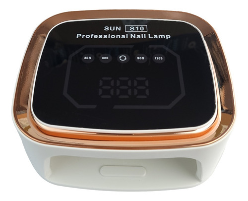 Lámpara Secadora Prof. Para Uñas Uv/led Sun S10 Alambrica Color Blanco