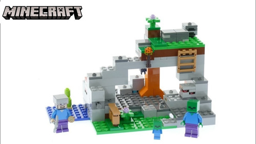 Lego Minecraft 21141 La Cueva Zombie 241 Pzs