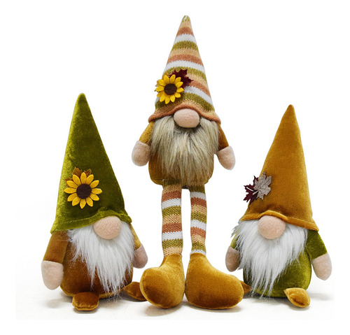 Set De Muñecos Sin Rostro, Muñecos Rudolph Gnome, Border Eur