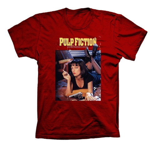 Remera Pulp Fiction Vintage Tarantino Cine Retro Algodon